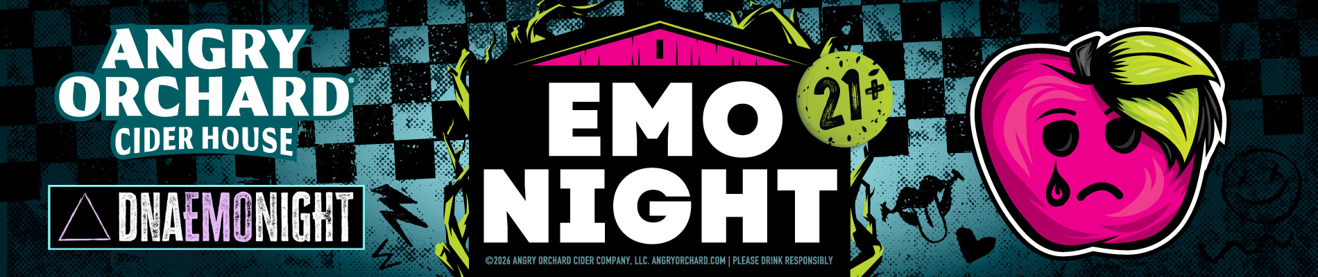 Emo Night at the Angry Orchard Cider House