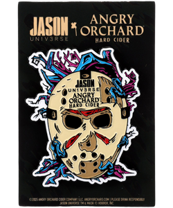 Angry Orchard & Jason Univserse Enamel Pin