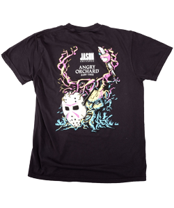 Angry Orchard & Jason Univserse Black Tee