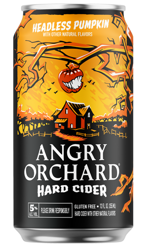 Angry Orchard Headless Pumpkin