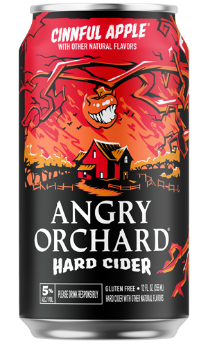 ★ BITTER CELLS★ Orchard Mansion Tidak Gray B244TS07DG Angry Orchard Ciderhouse Collection Hard Cider Iceman Bottle