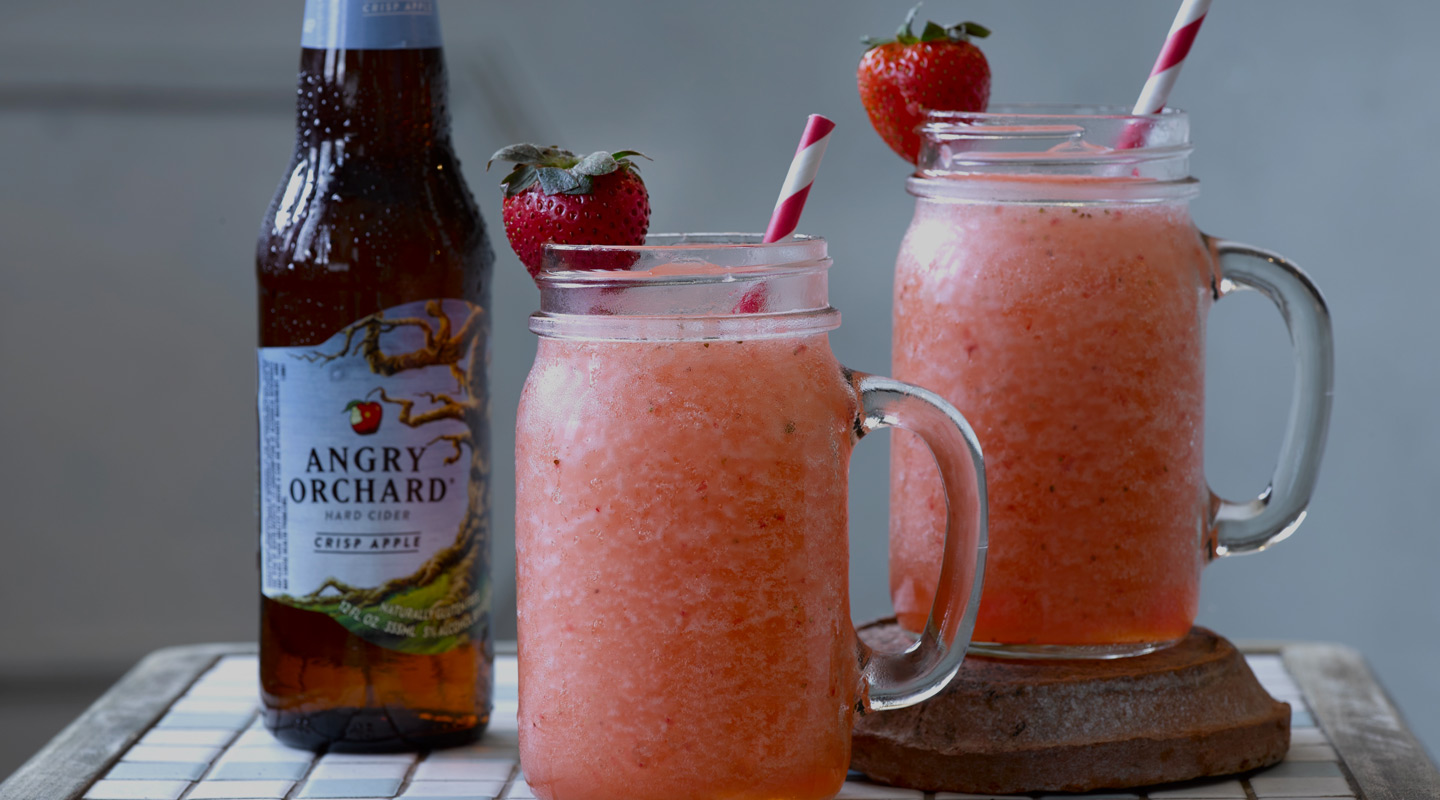 How to make an Angry Orchard slushie
