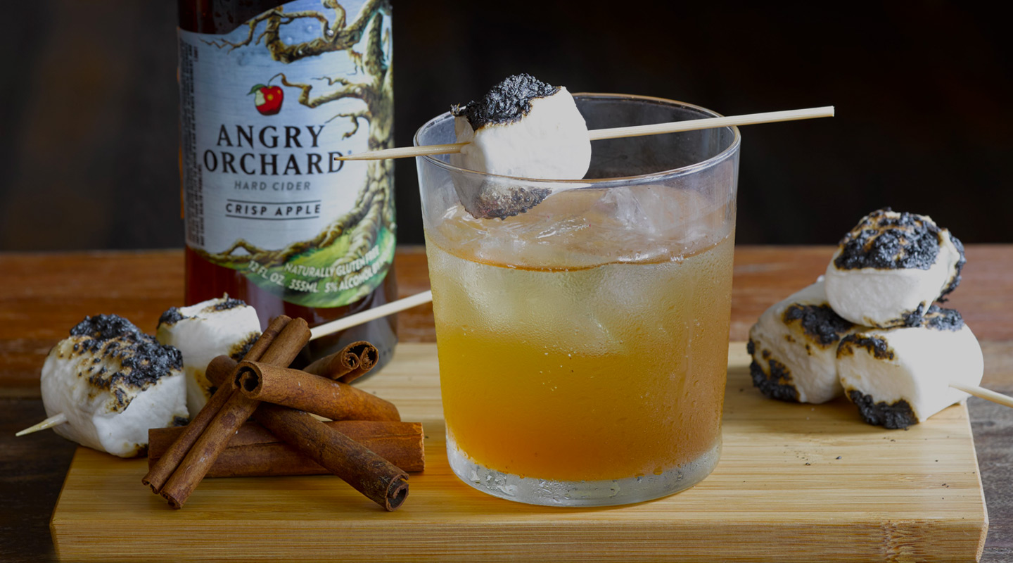 Angry Orchard Cider Campfire Drink