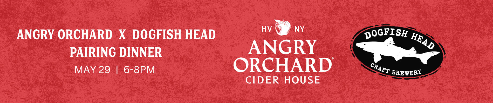 Angry Orchard x Dogfish Head Pairing Dinner